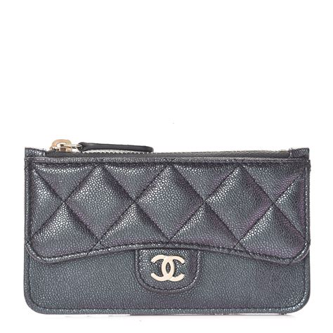 chanel card case zip|chanel card holder zip around.